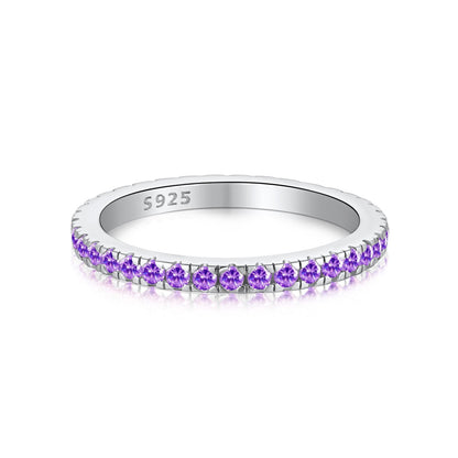 [Elowen Jewels]Delicate Sparkling Round Cut Daily Ring