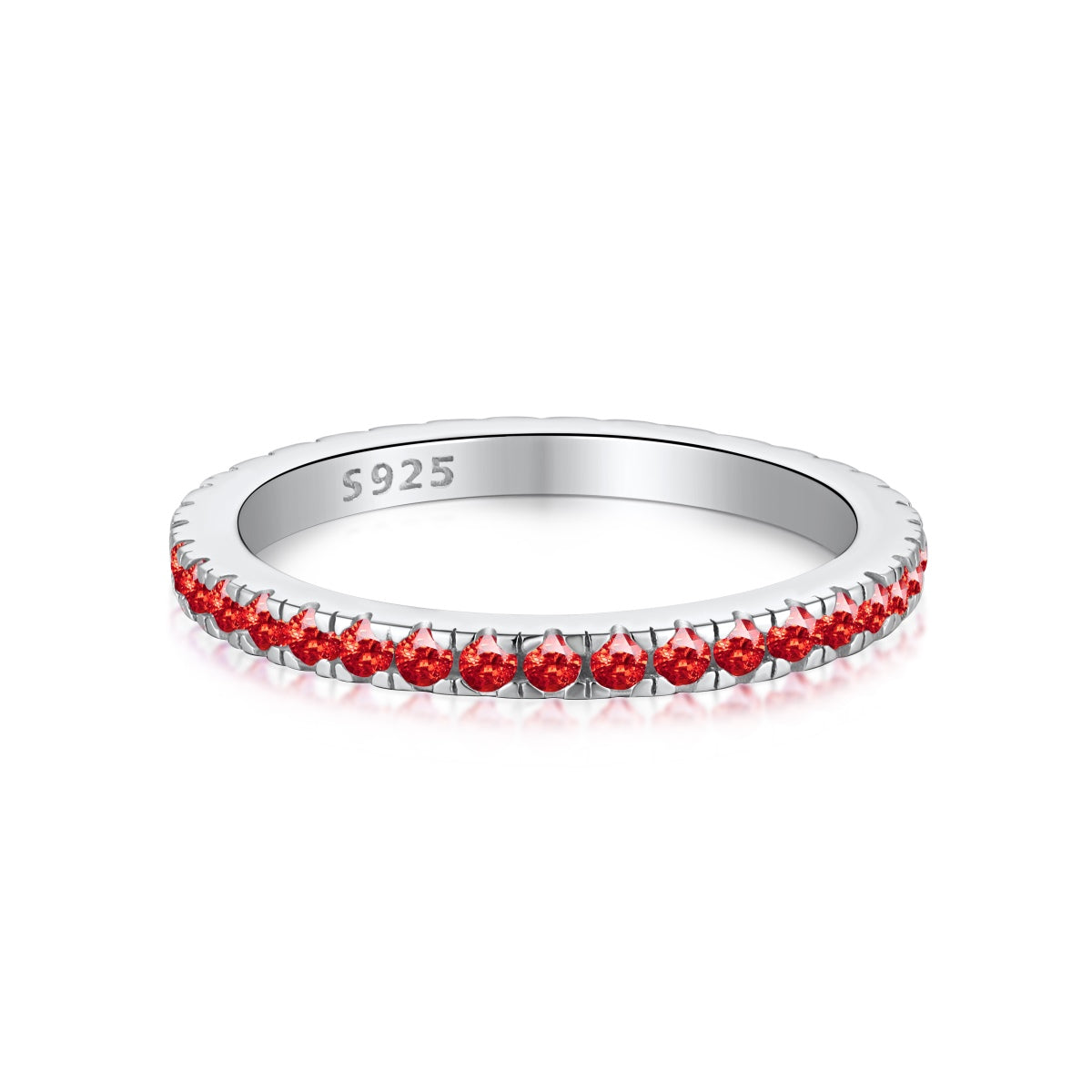 [Elowen Jewels]Delicate Sparkling Round Cut Daily Ring