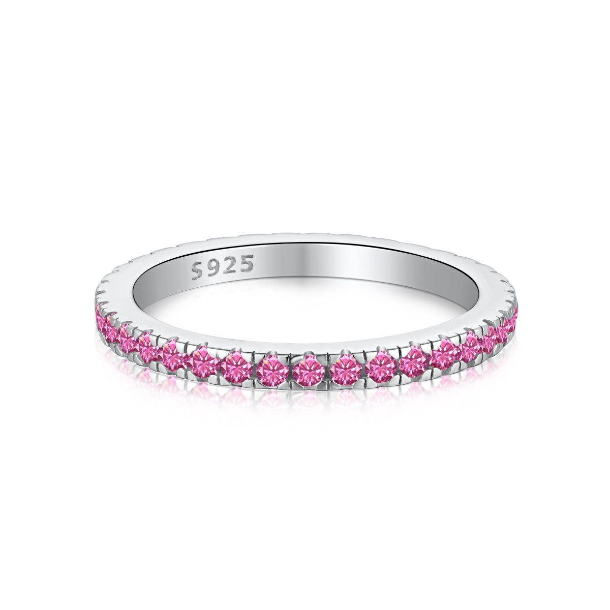 [Elowen Jewels]Delicate Sparkling Round Cut Daily Ring