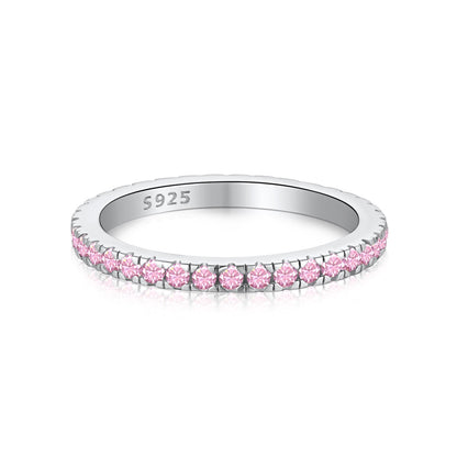 [Elowen Jewels]Delicate Sparkling Round Cut Daily Ring