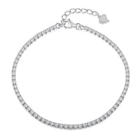 [Elowen Jewel]Radiant Shinning Princess Cut Tennis Bracelet