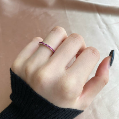[Elowen Jewels]Delicate Sparkling Round Cut Daily Ring