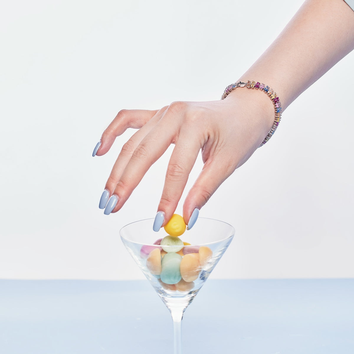 [Elowen Jewels]Sparkling Exquisite Multi Cut Party Bracelet