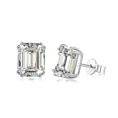 [Elowen Jewels]Dazzling Square Shape Earrings
