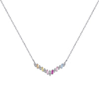 [Elowen Jewel]Dazzling Rainbow Necklace