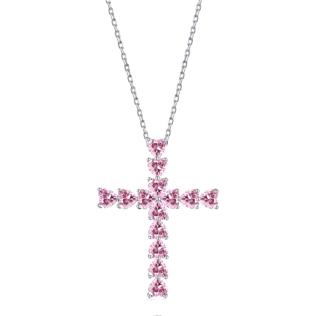[Elowen Jewels]Radiant Cross Shape Necklace