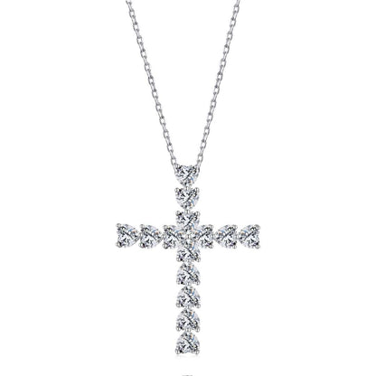 [Elowen Jewels]Radiant Cross Shape Necklace