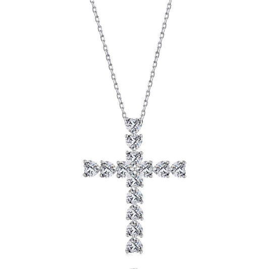 [Elowen Jewels]Radiant Cross Shape Necklace