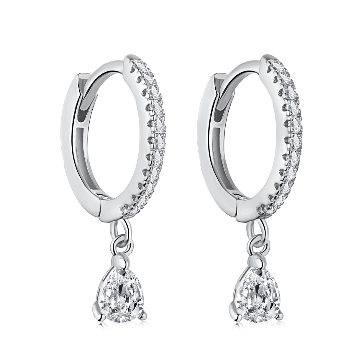 [Elowen Jewels]Luxurious Geometric Drop Earrings