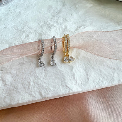 [Elowen Jewels]Luxurious Geometric Drop Earrings