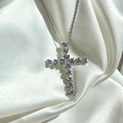 [Elowen Jewels]Radiant Cross Shape Necklace