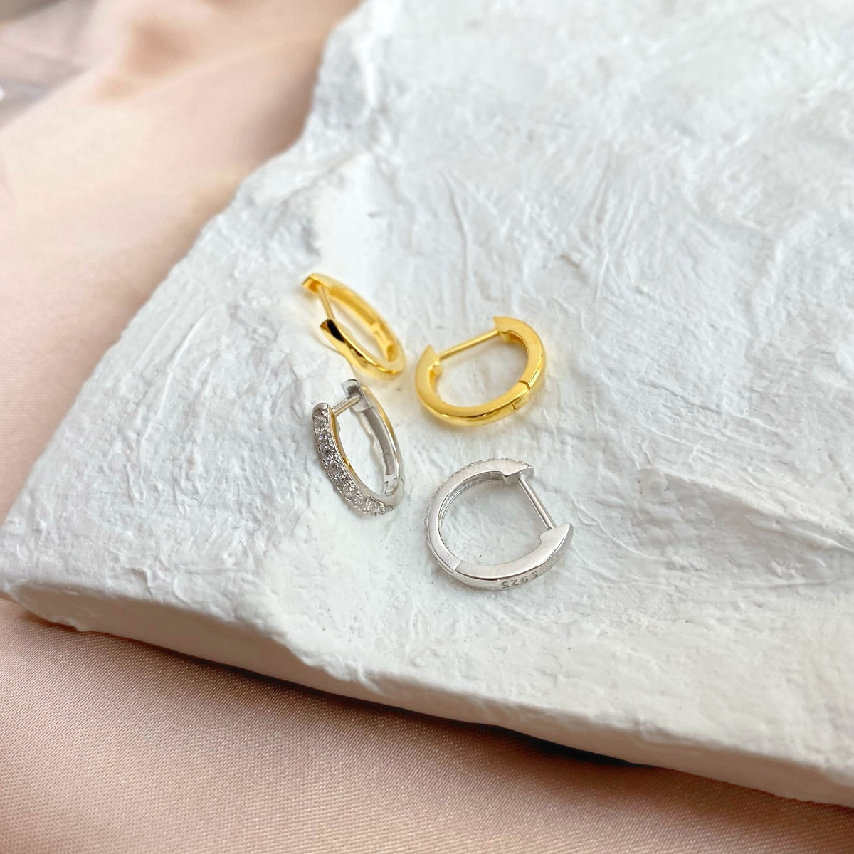 [Elowen Jewels]Circle Versatile Earrings