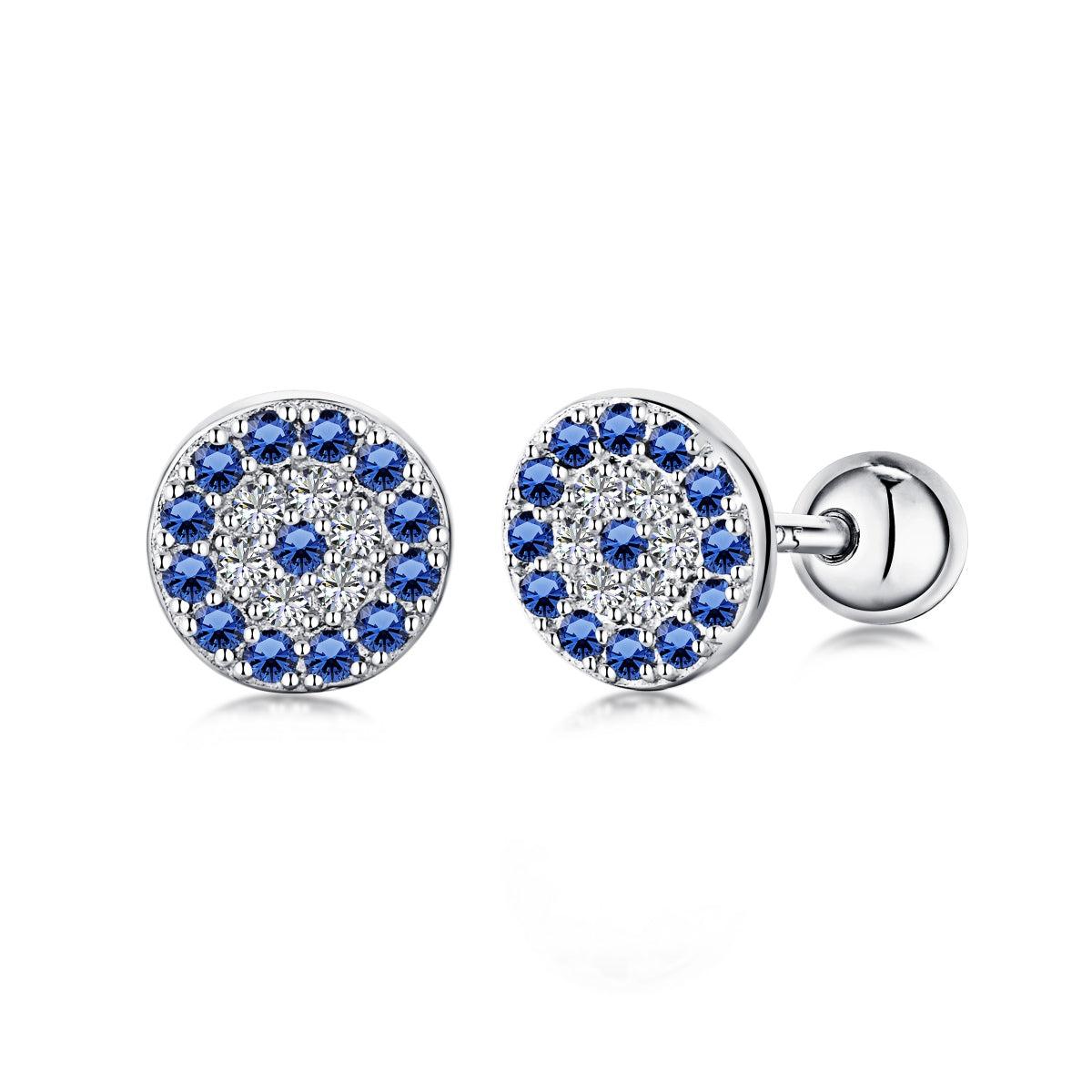 [Elowen Jewels]Devil's Eye Ear Bone Nail Earrings