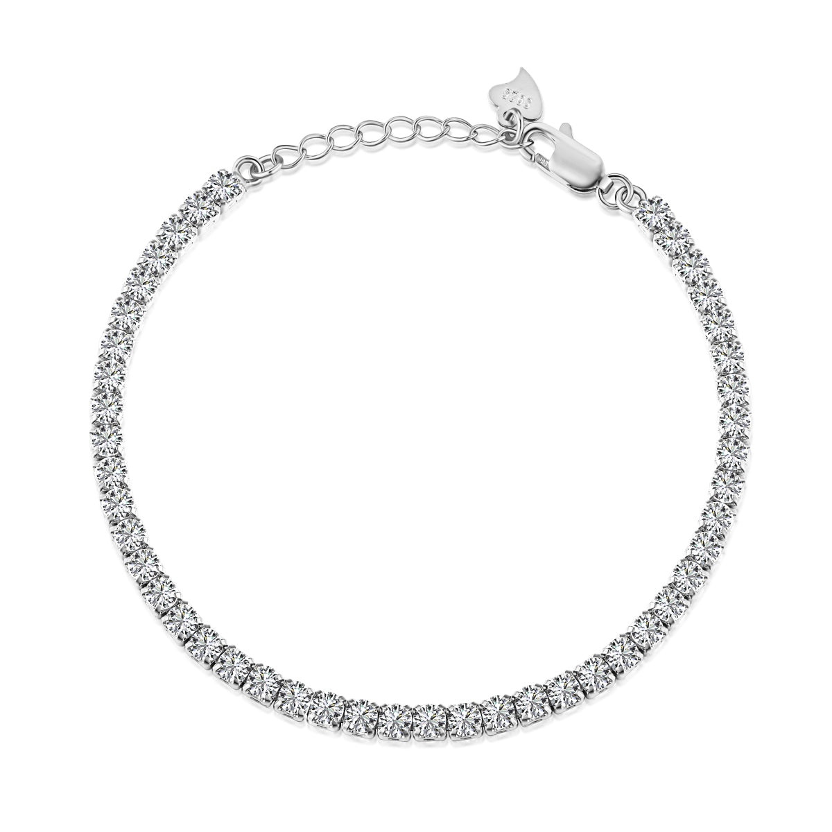 [Elowen Jewels]Sparkling Round Cut Daily Bracelet