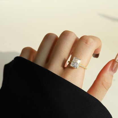 [Elowen Jewels]4.0 Carat Luxurious Engagement Ring