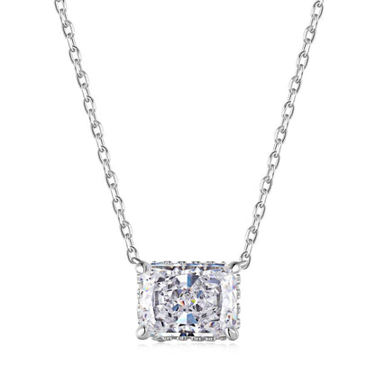 [Elowen Jewels]Luxurious Square Shape Colorful Necalack