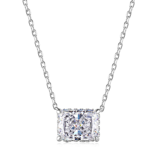 [Elowen Jewels]Luxurious Square Shape Colorful Necalack