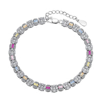 [Elowen Jewel]Dazzling Radiant Multi Cut Daily Bracelet