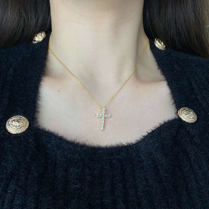 [Elowen Jewels]Unique Cross Shape Necklace