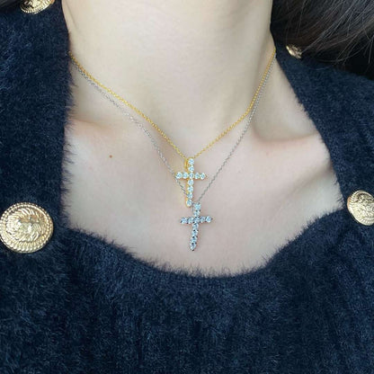 [Elowen Jewels]Unique Cross Shape Necklace