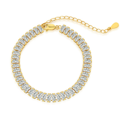 [Elowen Jewels]Exquisite Emerald Cut Daily Bracelet