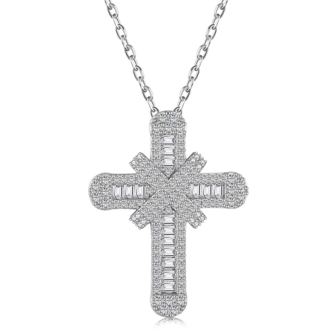 [Elowen Jewels]Gypsophila With Dimonds Necklace