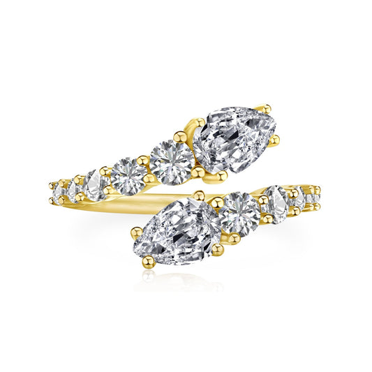 [Elowen Jewels]Delicate Lively Snake Shape Daily Ring