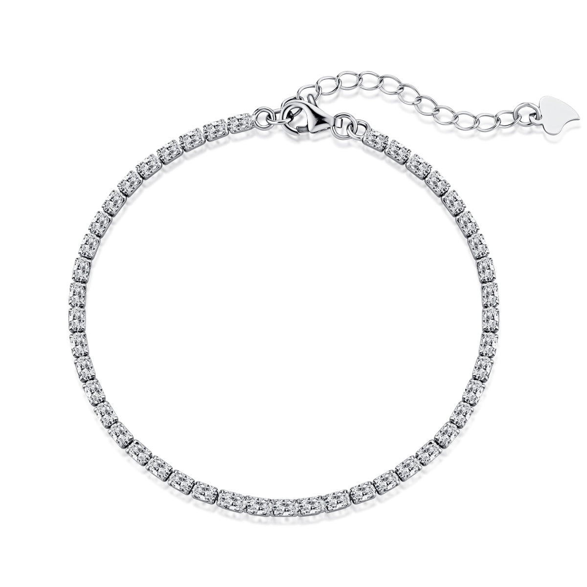 [Elowen Jewels]Elegant Emerald Cut Daily Bracelet