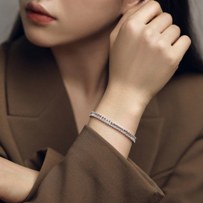 [Elowen Jewels]Exquisite Emerald Cut Daily Bracelet