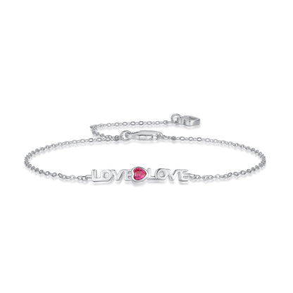 [Elowen Jewels]Romantic Heart Shape Lover Bracelet