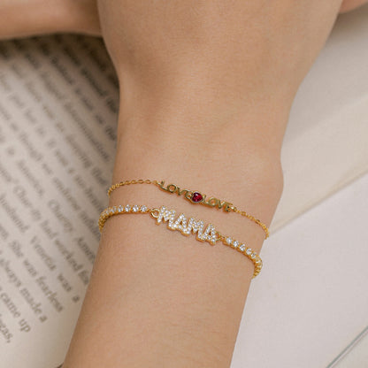 [Elowen Jewels]Romantic Heart Shape Lover Bracelet