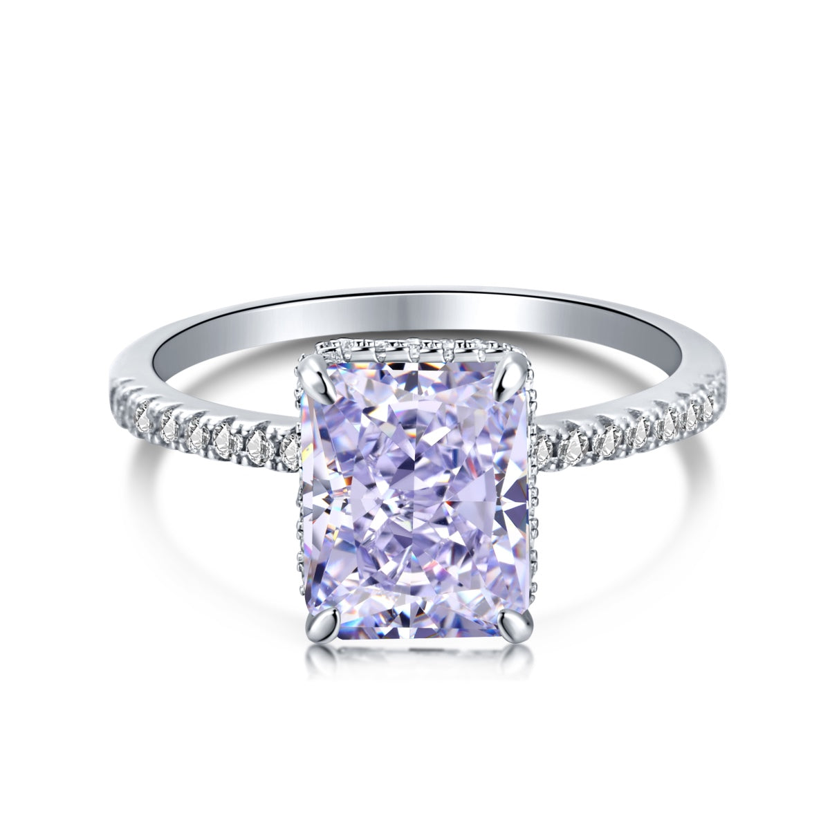 [Elowen Jewels]4.0 Carat Luxurious Engagement Ring
