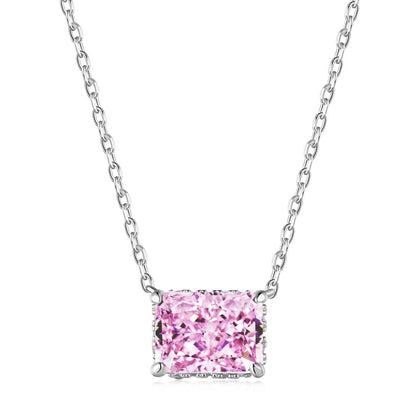 [Elowen Jewels]Luxurious Square Shape Colorful Necalack