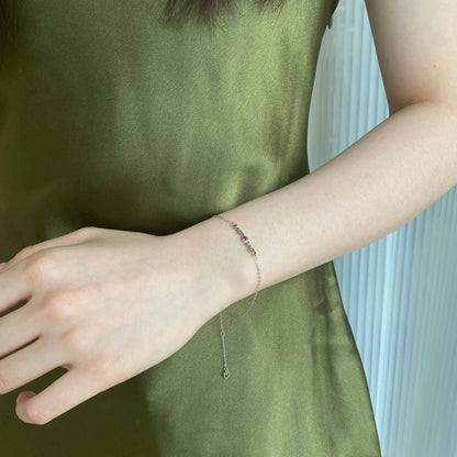 [Elowen Jewels]Romantic Heart Shape Lover Bracelet