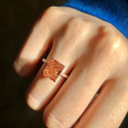 [Elowen Jewels]4.0 Carat Luxurious Engagement Ring