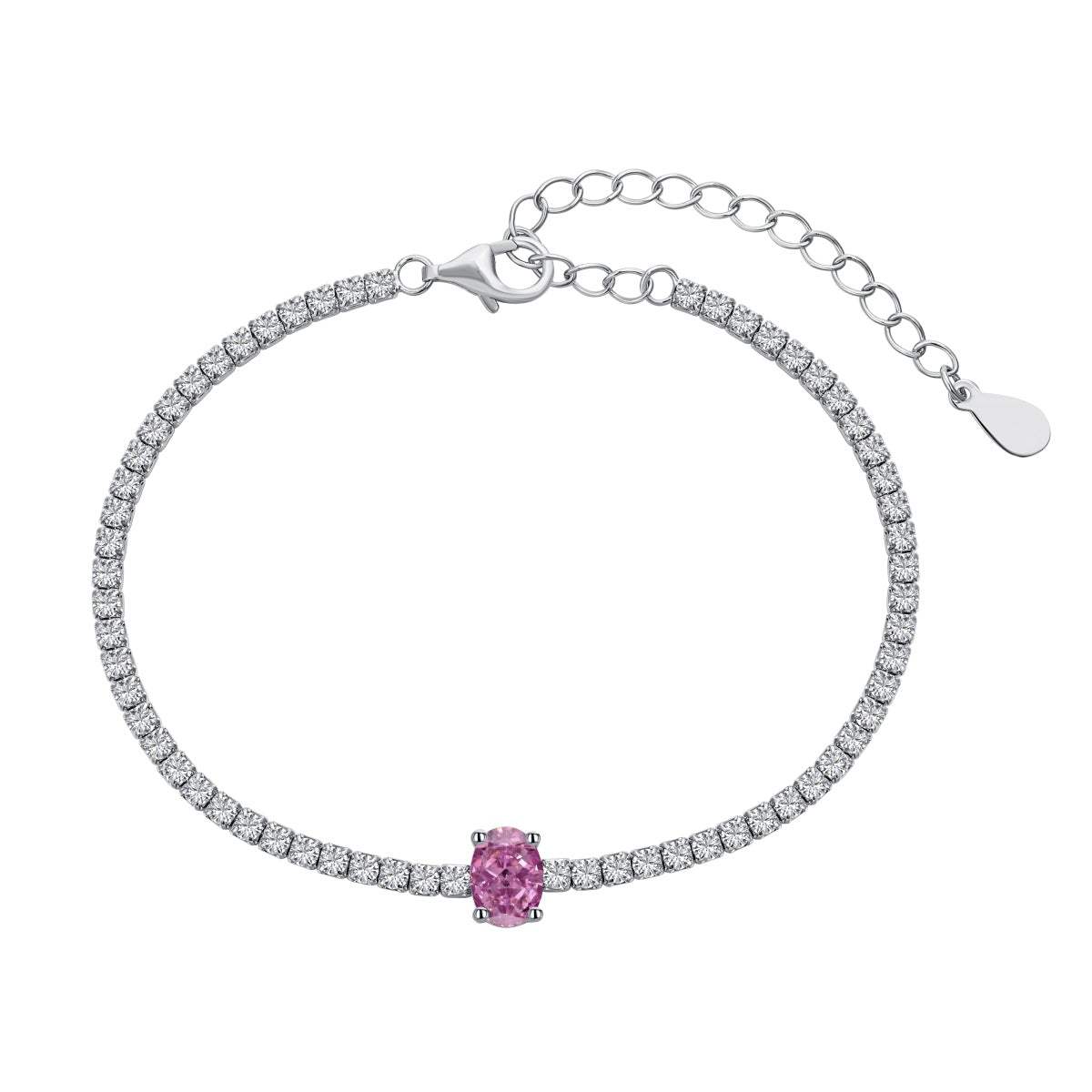 [Elowen Jewels]0.75 Carat Exquisite Oval Cut Daily Bracelet