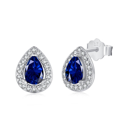[Elowen Jewels]Luxurious Water Drop Shape Earrings