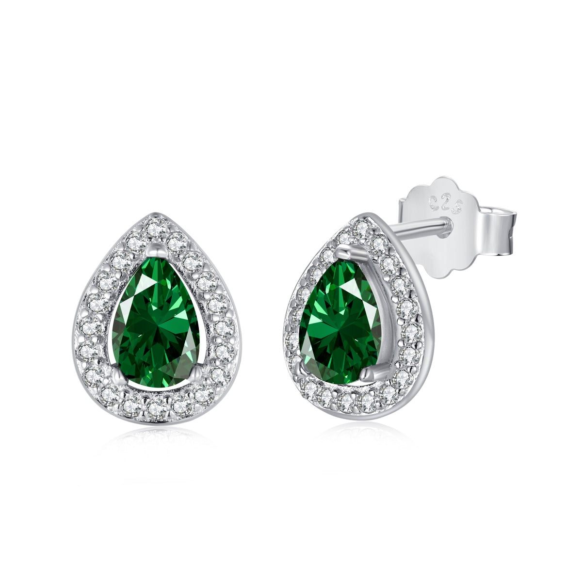 [Elowen Jewels]Luxurious Water Drop Shape Earrings