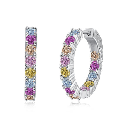 [Elowen Jewels]Unique Round Cut Daily Earrings