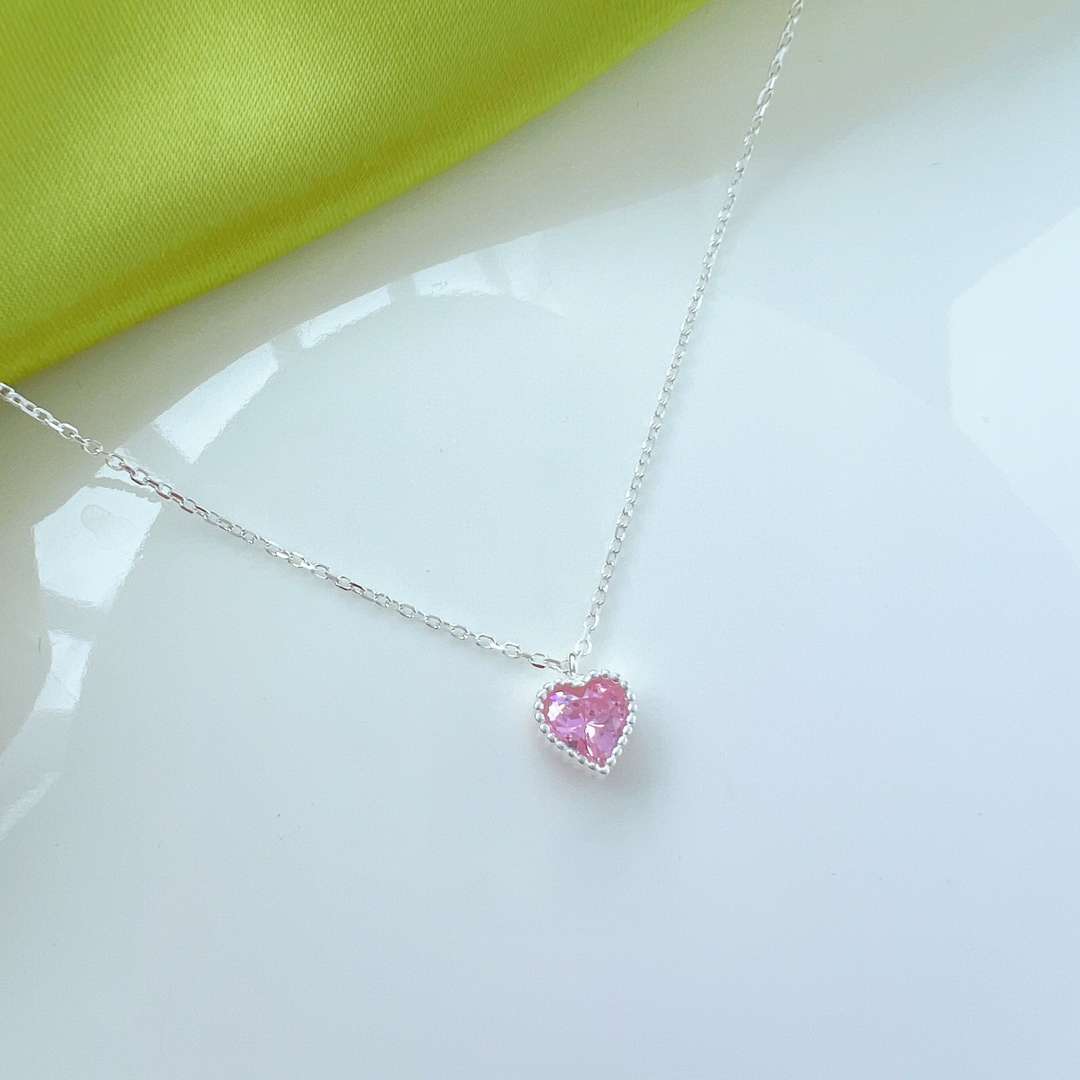 [Elowen Jewels]Ornate Heart Shape Necklace