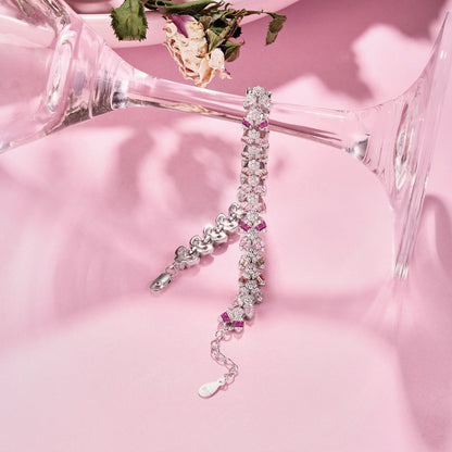 [Elowen Jewels]Dainty Exquisite Flower Shape Daily Bracelet