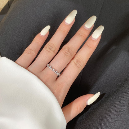 [Elowen Jewels]Elegant Resplendent Round Shape Party Ring
