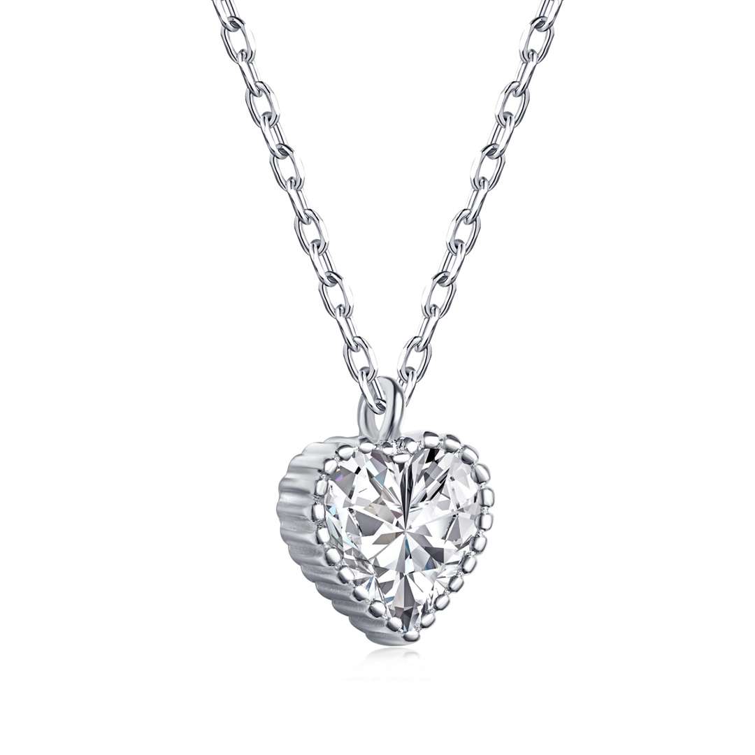 [Elowen Jewels]Ornate Heart Shape Necklace