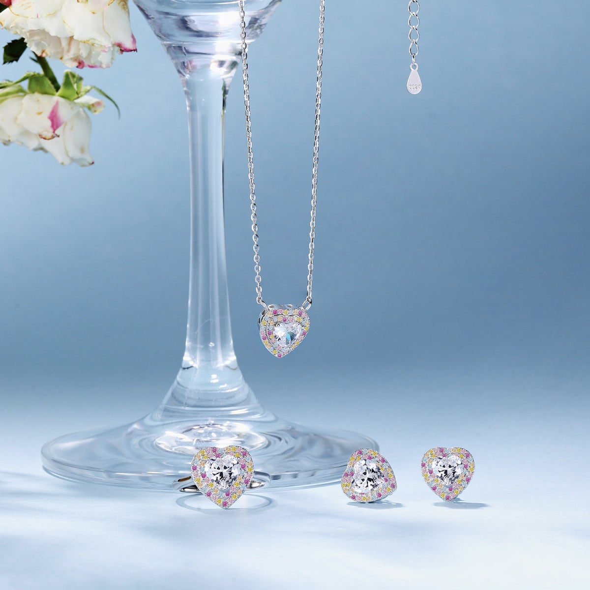 [Elowen Jewels]Exquisite Heart Shape Necklace