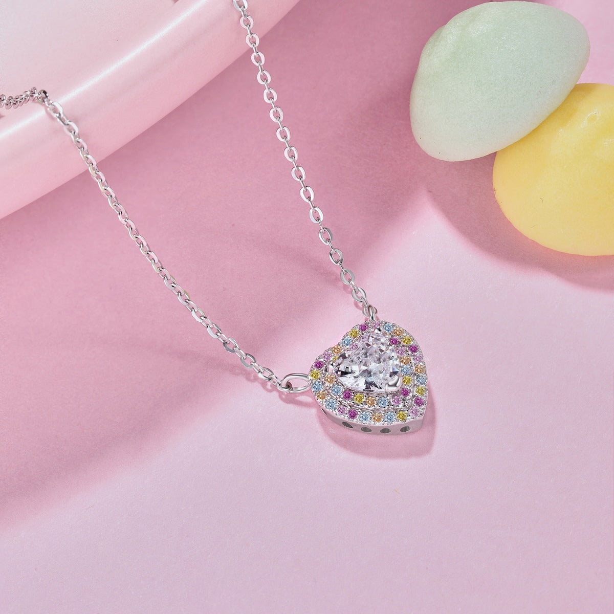 [Elowen Jewels]Exquisite Heart Shape Necklace