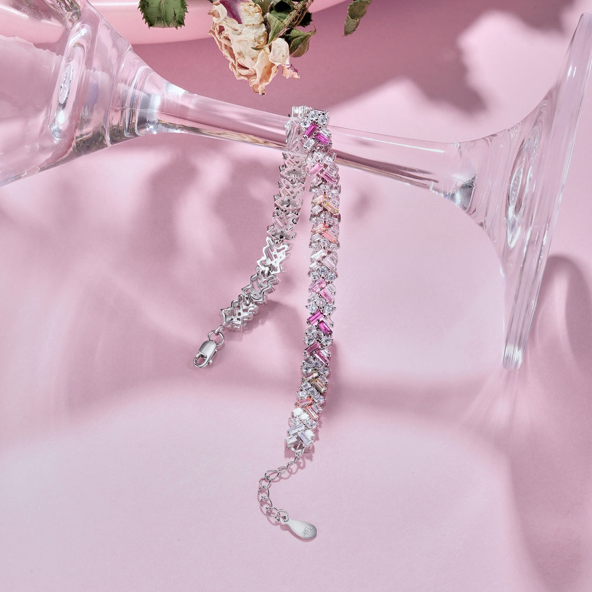 [Elowen Jewels]Dazzling Unique Multi Shape Daily Bracelet
