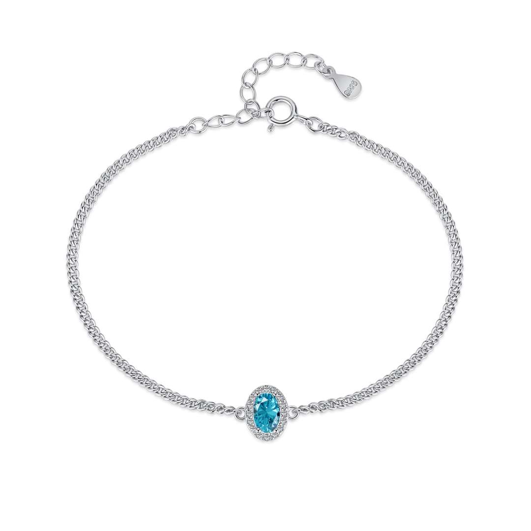 [Elowen Jewels]Exquisite Oval Shape Bracelet