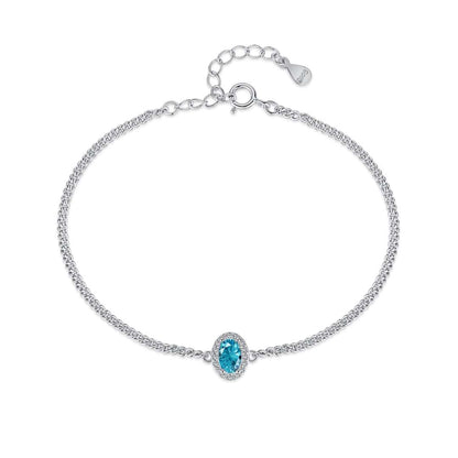 [Elowen Jewels]Exquisite Oval Shape Bracelet