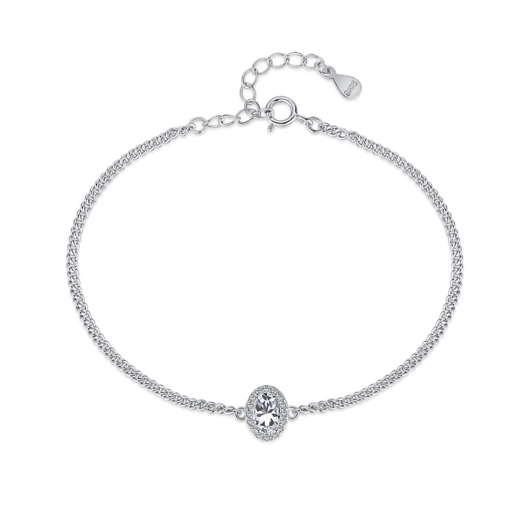 [Elowen Jewels]Exquisite Oval Shape Bracelet