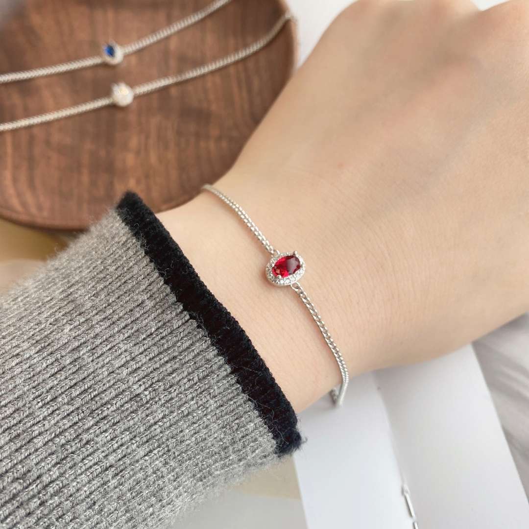 [Elowen Jewels]Exquisite Oval Shape Bracelet